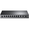 TP-Link TP-Link TL-SL1311MP Switch 8xLAN 2xGLAN uplink 1xSFP PoE+ 124W