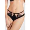 Brazilské nohavičky Gorsenia K 836 Black To Black - Čierna / S