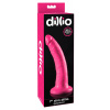 Pipedream Dillio 7 Inch Slim - realistické dildo s prísavkou (18cm) - ružové