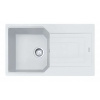 Franke Urban Fragranitový drez UBG 611-86, 86x50 cm, biela-ľad 114.0700.109