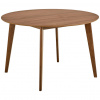 MID.YOU JEDÁLENSKÝ STÔL, orech, kaučukové drevo, farba vlašského orecha, 105/76 cm - Jedálenské programy - 001749049815