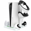 NABÍJACIA STANICA PRE PSVR2 + DualSense + CHLADIACI VENTILÁTOR PRE PS5