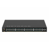 NETGEAR M4350-48G4XF Riadený L3 Gigabit Ethernet (10/100/1000) Podpora napájania cez Ethernet (PoE) 1U Čierna (GSM4352-100NES)