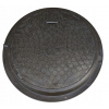 Plastové veko šachty / poklop studne 80 cm čierne, nosnosť 5 t