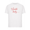 Santa Baby Tee - white S