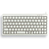 CHERRY klávesnice G84-4100 COMPACT KEYBOARD, lehká, USB, EU, bílá G84-4100LCMEU-0