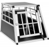 Tectake 400548 přepravní box pro psa s rovnou zadní stěnou 54 x 69 x 50 cm