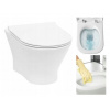 Nástenné WC Roca Nexo RIMLESS s doskou BIELE VYPR