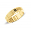 Tommy Hilfiger Pozlátený prsteň pre mužov Pattern 2790575
