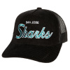 Mitchell & Ness Pánska šiltovka San Jose Sharks NHL Times Up Trucker