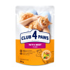 CLUB 4 PAWS Premium S hovädzím mäsom v želé 85 g
