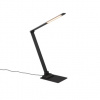 Stolová lampa Trio Travis čierna 545310132