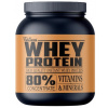 FitBoom Whey Protein 80 % 2250 g - čokoláda/banán