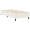 Box Spring Postel Krémová 90X200 Cm Z Kordúru