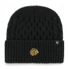 Pánska zimná čiapka Chicago Blackhawks NHL Drumcliffe '47 CUFF KNIT Black
