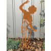 Lady Dancing Garden Decotion Corten Rust 54 cm (Lady Dancing Garden Decotion Corten Rust 54 cm)