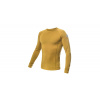 Pánske funkčné tričko s dlhým rukávom Sensor Merino Air Mustard XL