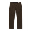 Pánské kalhoty Volcom Frickin Modern Stret 30/30 Dark Brown