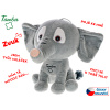 Mikro trading Slon Tamba plyšový - 19 cm