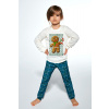 Detské pyžamo CORNETTE Kids Girl 594/171 Cookie 3 86-128 krémová 86-92