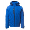 PAYPER CREEK PAD S00330-0489 / Zateplená softshellová bunda s odnímateľnou kapucňou - royal blue/navy blue 5XL