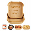 Cosori Papírové formy pro horkovzdušné fritézy 100ks (20cm - 4.5-6L) (CLR-R601-NEU)