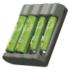 EMOS GP nabíjačka batérií Recharge B441 + 2×AA Recharge 2100mAh + 2×AAA Recharge 800 mAh B50449