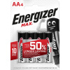 Alkalická batéria Energizer AA (R6) 4 ks