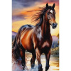 Diamantový obraz Kôň hnedák