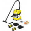 KÄRCHER Mokro-suchý vysávač WD 4-18 S Dual Battery Set V-20/22 - 1 ks