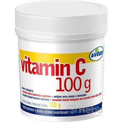 VITAR Vitamín C prášok 1x100 g