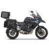 SHAD Kompletná sada sedlových brašní SHAD TERRA TR40 adventure a hliníkového kufra SHAD TERRA BLACK 55L, vrátane montážnej sady SHAD Benelli TRK 502 X
