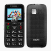 EVOLVEO EasyPhone, mobilný telefón pre seniorov s nabíjacím stojanom, čierna (EP-501-BK)
