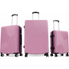 Sada kufrov Aga Travel Sada cestovných kufrov MR4654 Ružová (MR4654-DARKPINK)
