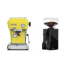 Ascaso Dream ONE, Sun Yellow + Eureka Mignon Silenzio 55, BL black