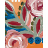 Maľovanie podľa čísel Farebné kvety 2 (Haley Bush), 40x50 cm, vypnuté plátno na rám (5017591)
