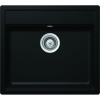 SCHOCK Mono N-100 Cristadur drez, s excentrom, horná montáž, 570 x 510 mm, Night, MONN100ANGT