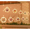 Vianočný LED svetelný záves 3 m s diaľkovým ovládaním Christmas Ligting Chains