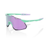 100 percent 100% HYPERCRAFT XS - Soft Tact Mint - HiPER Lavender Mirror Lens Športové cyklistické okuliare