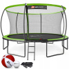Hop-Sport HS-PT14l trampolína so sieťou 427 cm FT 14 (427-435 cm) zelená
