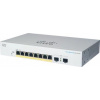 Cisco switch CBS220-8FP-E-2G (8xGbE,2xSFP, 8xPoE+,130W,fanless) CBS220-8FP-E-2G-EU