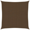 Slnečná plachta, 160 g/m², hnedá, 2,5 x 2,5 m, HDPE