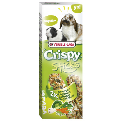Versele-Laga Tycinky Crispy so zeleninou pre kraliky a morcata 110g