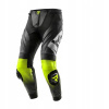 KOŽENÉ NOHAVICE REBELHORN INFERNO BLACK/WHITE/FLUO YELLOW 62