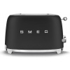 Smeg TSF01BLMEU Hriankovač na 2 toasty 50's Style čierny matný
