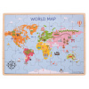 Bigjigs puzzle Mapa sveta 35 dielikov