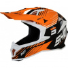 SHOT LITE CARBON neon oranžová MX prilba