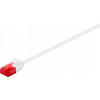 Patchcord Goobay U/UTP 6 RJ45 / RJ45 20 m biely