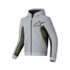 Bunda CHROME AIR SPORT, ALPINESTARS (šedá/černá/žlutá fluo) 2025 L