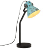 Stolová lampa 25 W šmuhovaná modrá 17x17x60 cm E27-ForU-371888